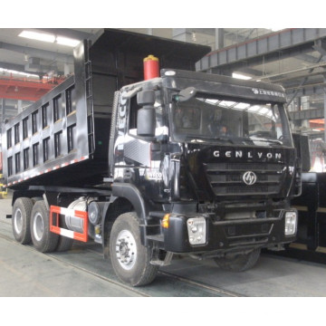 China Truck Hongyan Genlyon 10 Wheeler Dump Truck